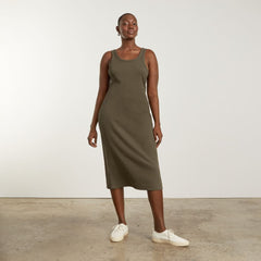 The ’90S Rib Dress | Beech