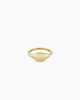 14K Gold Bespoke Signet Ring