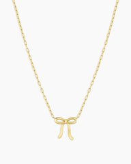 Put A Bow On It Necklace