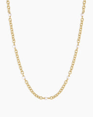 Finley Pearl Dot Necklace