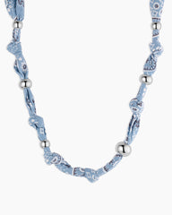 Paisley Bandana Knot Necklace