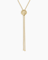 Scallop Bolo Necklace