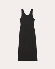 The ’90S Rib Dress | Black