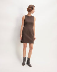 The Dream '90S Shift Dress | Earth Brown