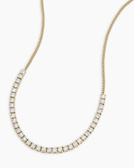 Diamond Melbourne Statement Row Necklace