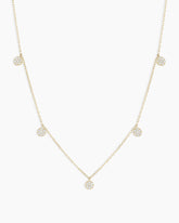 Diamond Pav Flutter Necklace