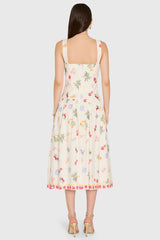 Soho Midi Dress In Boardwalk