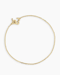 14K Gold Parker Heart Bracelet