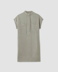 The Tencel™ Easy Workwear Dress | Sage Green