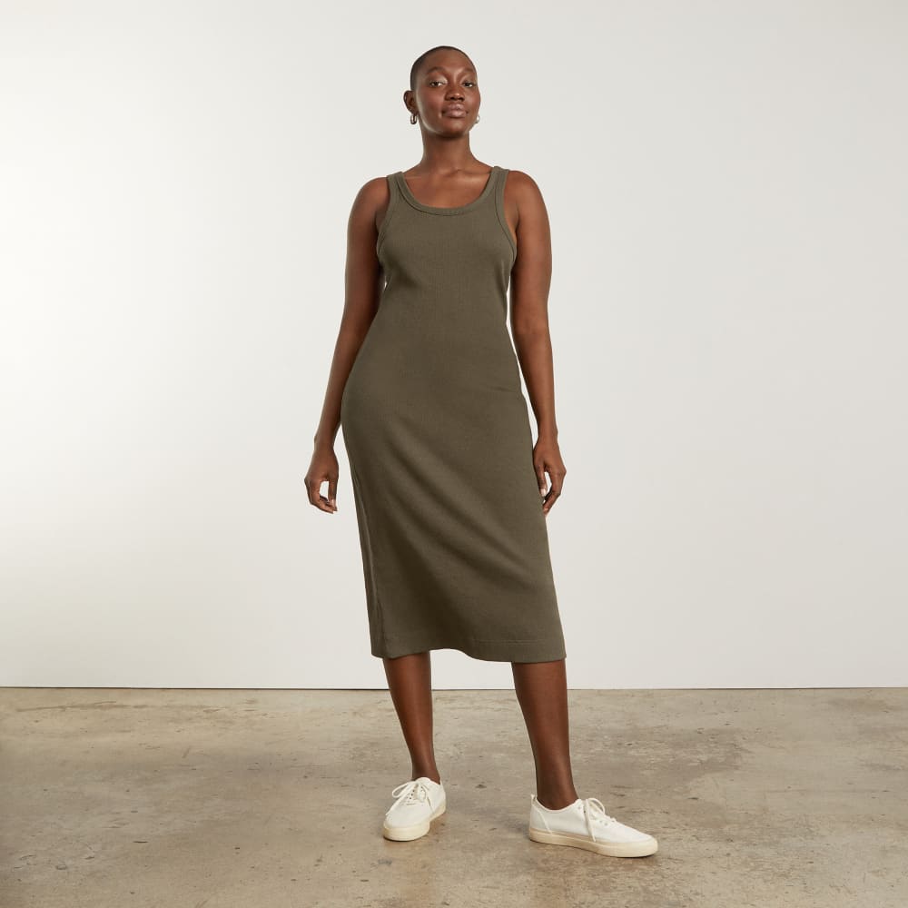 The ’90S Rib Dress | Beech