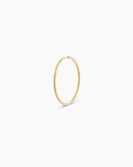 14K Gold Classic Single Hoop
