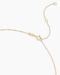 14K Gold Heart Mini Necklace