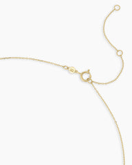 Diamond Bond Lock Necklace