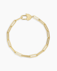 Heart Padlock Bracelet