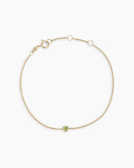 14K Gold Wilder Birthstone Bracelet