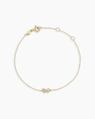 Diamond Bond Butterfly Bracelet