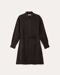 The Must-Have Shirtdress In Butterlite | Black
