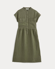 The Craft Dress In Linen | Kalamata
