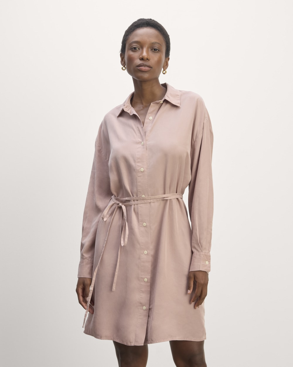 The Must-Have Shirtdress In Butterlite | Dusty Rose