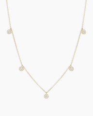 Diamond Pav Flutter Necklace