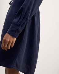 The Must-Have Shirtdress In Butterlite | Navy