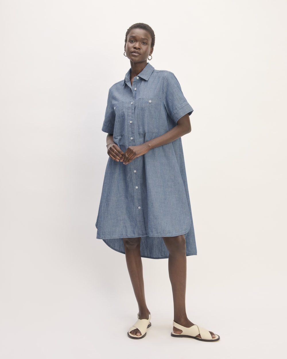 The Daytripper Dress | Ivy Blue Rechambray