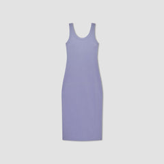 The ’90S Rib Dress | Cornflower Blue